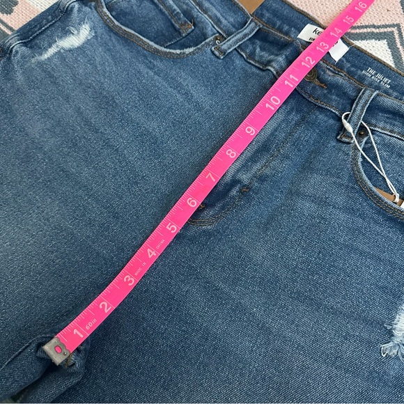 Kensie Jeans Vintage Luxe The Juliet High Rise Slim Stretch Jeans - Picture 7 of 13